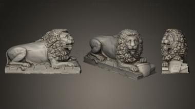 3D model Lion 34 (STL)